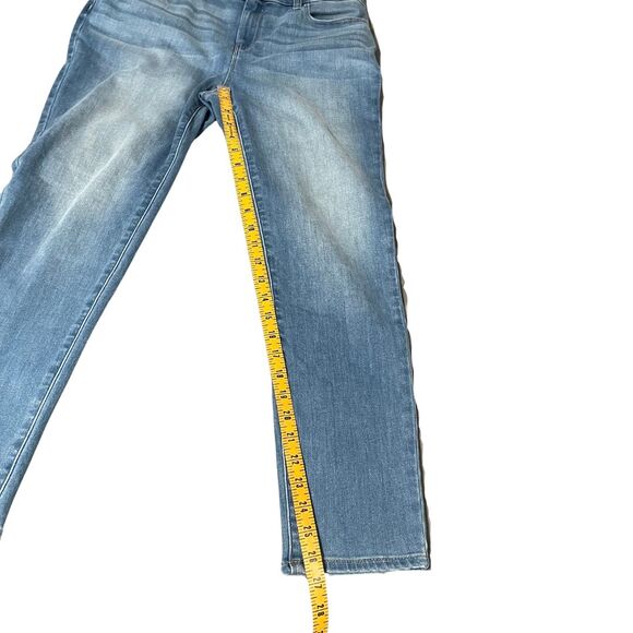 Chicos Perfect Stretch Girlfriend Jeans Womens US 4 Medium Wash Straight Ankle - Picture 8 of 8